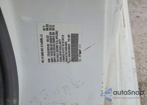 2018 Honda Odyssey Touring z USA, uszkodzony, nr VIN 5FNRL6H81JB042918